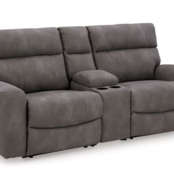 61003S3 Next-Gen DuraPella 3-Piece Power Reclining Sectional Loveseat with Console