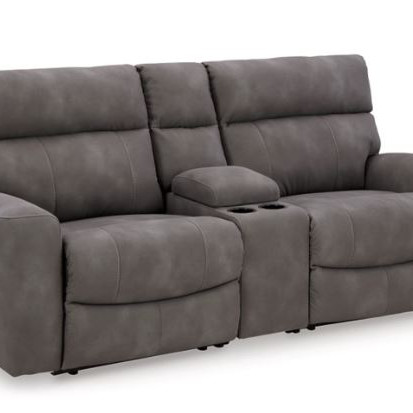 61003S3 Next-Gen DuraPella 3-Piece Power Reclining Sectional Loveseat with Console
