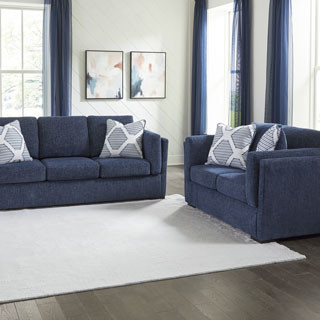 54502-38-35 2PC SETS Evansley Sofa + Loveseat