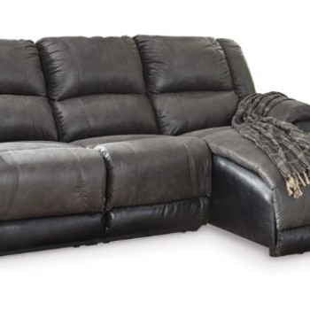 50301S9 Nantahala 3-Piece Reclining Sectional with Chaise