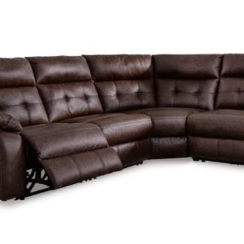 42702S5 Punch Up 4-Piece Power Reclining Sectional