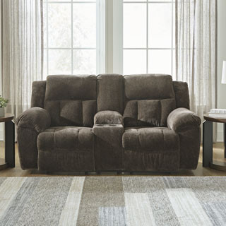 3740794 Frohn DBL Rec Loveseat w/Console