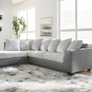 31503S1 Clairette Court 2-Piece Sectional with Chaise