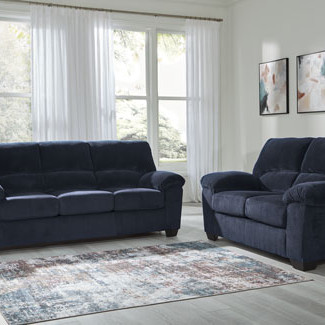 24205-38-35 2PC SETS SimpleJoy Sofa + Loveseat
