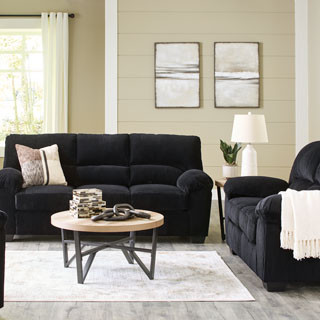 24204-38-35-25 3PC SETS SimpleJoy Sofa + Loveseat + Recliner