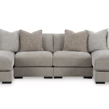 20305S5 Aslan Court 4-Piece Sofa Pit Sectional