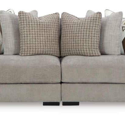 20305S1 Aslan Court 2-Piece Loveseat Sectional