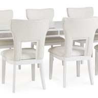 D822-35-01(8) 9PC SETS Chalanna Dining Extension Table + 8 Chairs
