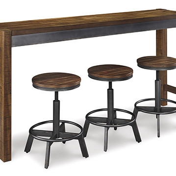 D440-52-024(3) 4PC SETS Torjin Counter Height Dining Table + 3 Stool