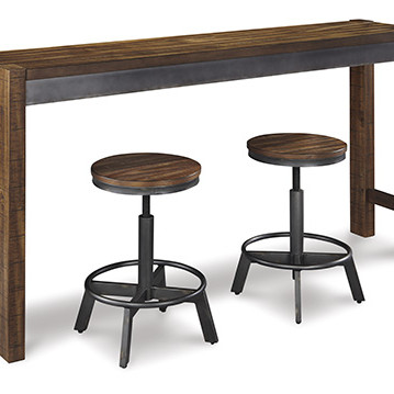 D440-52-024(2) 3PC SETS Torjin Counter Height Dining Table + 2 Stool