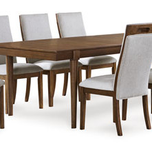 D615-45-05(8) 9PC SETS Lyncott Dining Extension Table + 8 Chairs