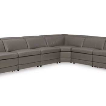 U59603S7 Texline 7-Piece Power Reclining Sectional