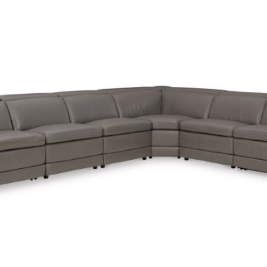 U59603S7 Texline 7-Piece Power Reclining Sectional