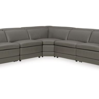 U59603S3 Texline 6-Piece Power Reclining Sectional