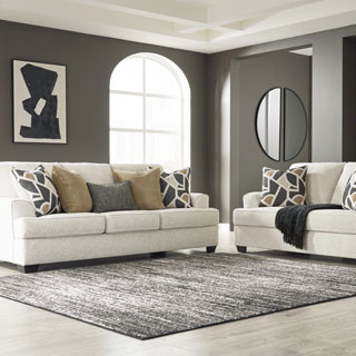 44604-38-35 2PC SETS Heartcort Sofa + Loveseat