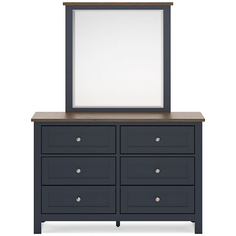 B414-21-26 Landocken Dresser and Mirror