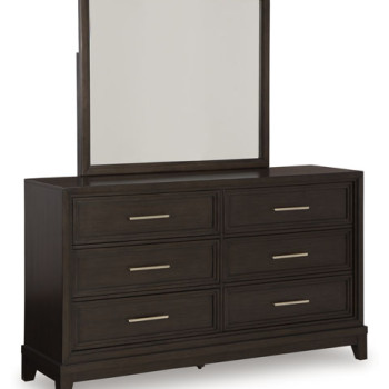 B618-31-36 Neymorton Dresser and Mirror