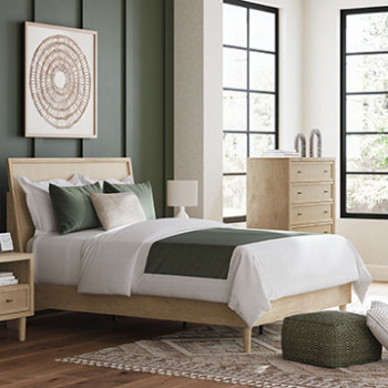 B1199B3-4PC 4PC SETS Cielden Queen Panel Bed