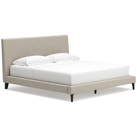 B1199-82 Cielden King Upholstered Bed with Roll Slats