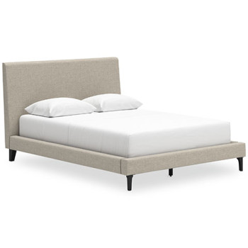 B1199-81 Cielden Queen Upholstered Bed with Roll Slats