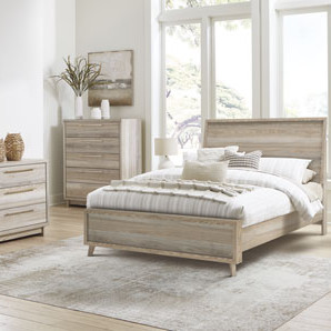 B2075B1-4PC 4PC SETS Hasbrick Queen Panel Bed