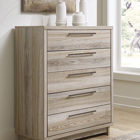 B2075-345 Hasbrick Wide Chest of Drawers