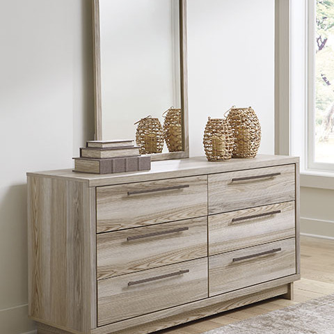 B2075-231-36 Hasbrick Dresser and Mirror