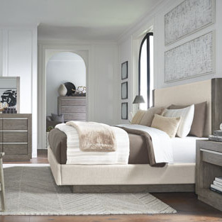 B970B6-4PC 4PC SETS Anibecca King Upholstered Bed