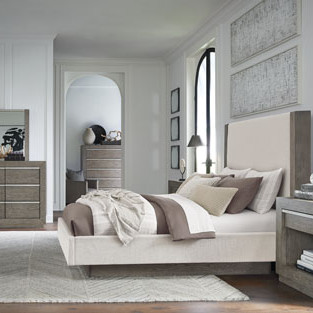 B970B2-4PC 4PC SETS Anibecca Queen Upholstered Panel Bed