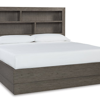 B970B9 Anibecca California King Bookcase Bed