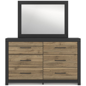 B2073-31-36 Vertani Dresser and Mirror