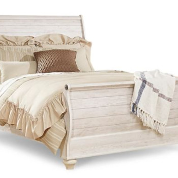 B267B4 Willowton Queen Sleigh Bed
