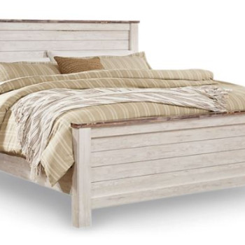 B267B10 Willowton King Panel Bed