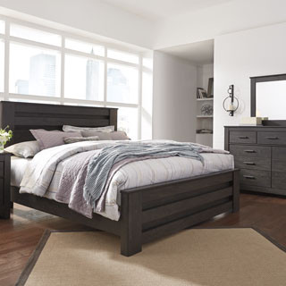 B249B4-4PC 4PC SETS Brinxton King Panel Bed
