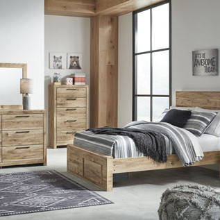 B1050-31-36-87-84S-89-92-B100-12 4PC SETS Hyanna Full Panel Storage Bed