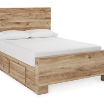 B1050B29 Hyanna Full Panel Bed with 2 Side Storage