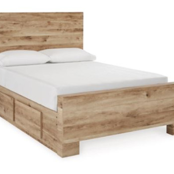 B1050B25 Hyanna Full Panel Bed with 1 Side Storage