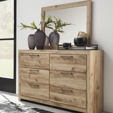 B1050-31-36 Hyanna Dresser + Mirror
