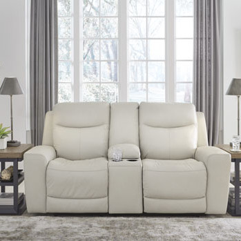 U5950518 Mindanao Power Reclining Loveseat with Console