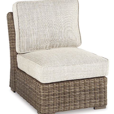 P791-846 Beachcroft Armless Chair with Cushion