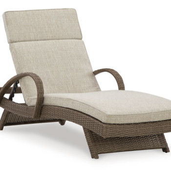 P791-815 Beachcroft Outdoor Chaise Lounge with Cushion