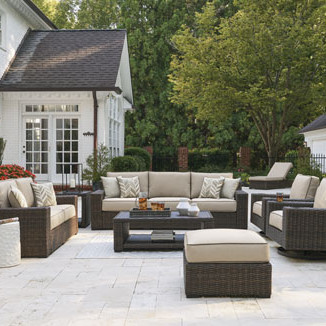 P784-838-835-821(2)-814 5PC SETS Coastline Bay Outdoor Sectional