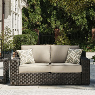 P784-835 Coastline Bay Outdoor Loveseat with Cushion
