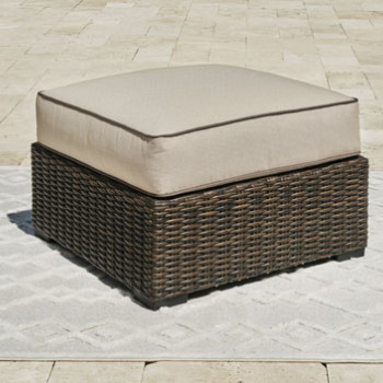 P784-814 Coastline Bay Outdoor Ottoman with Cushion