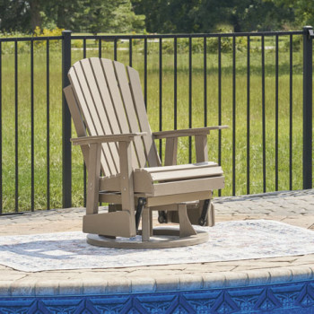 P114-820 Hyland wave Outdoor Swivel Glider Chair