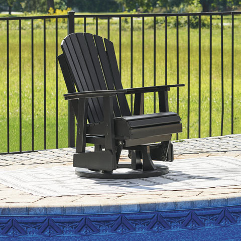 P108-820 Hyland wave Outdoor Swivel Glider Chair