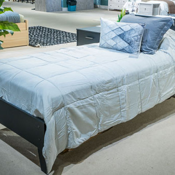 EB1865B1 Socalle Twin Panel Platform Bed