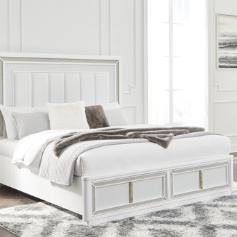 B822-57-54S-97 Chalanna Queen Upholstered Storage Bed