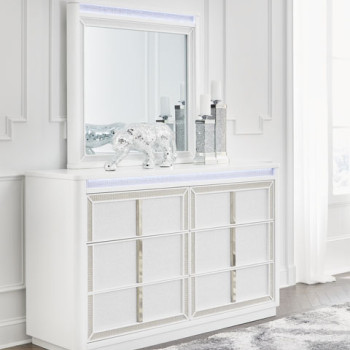 B822-31-36 Chalanna Dresser + Mirror