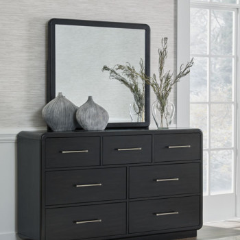 B821-31-36 Rowanbeck Dresser + Mirror